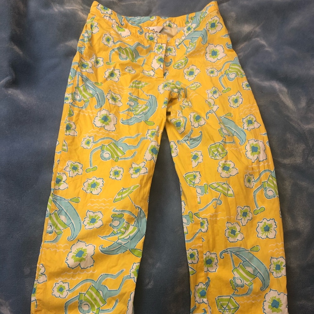 Lilly Pulitzer monkey crops